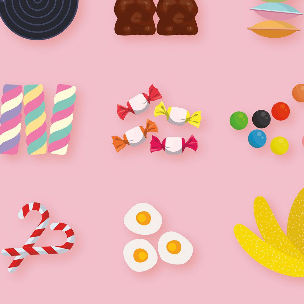 Candy Poster, Childhood Memories, zoom
