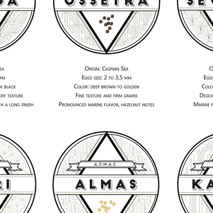 Caviar Poster: The Ultimate Caviar Guide, zoom
