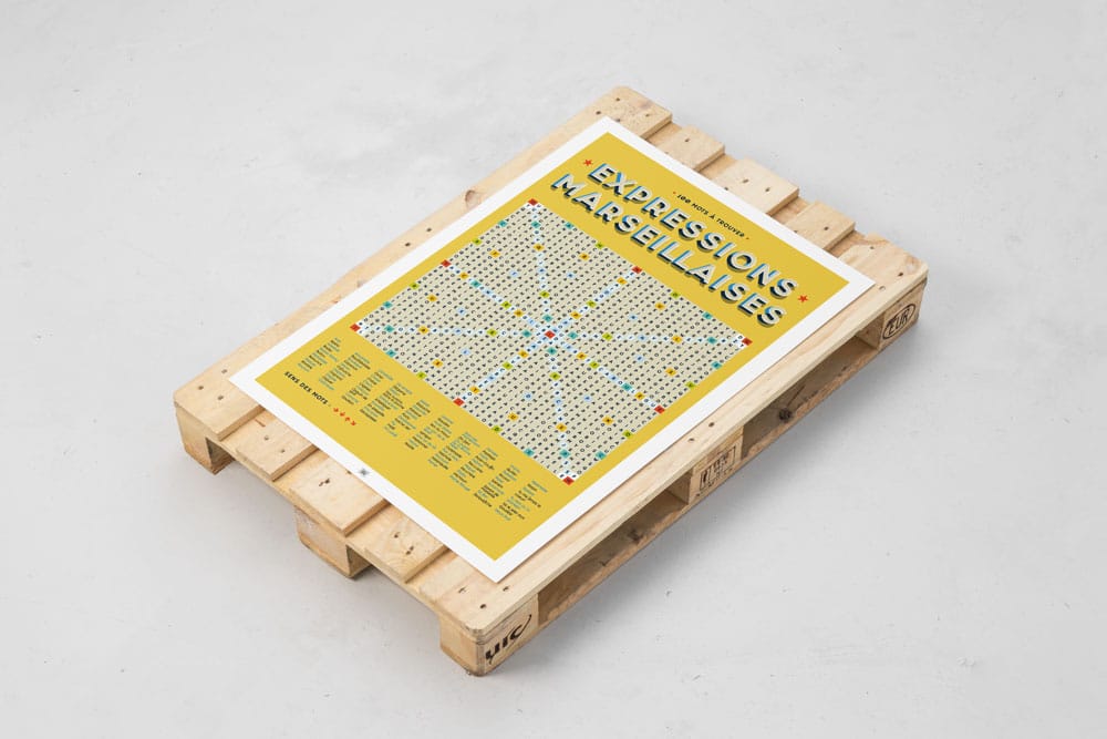 affiche des expressions marseillaises 