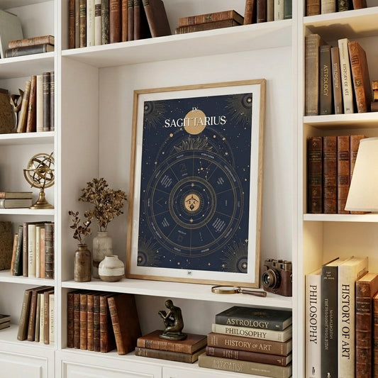 sagittarius Zodiac Sign Poster
